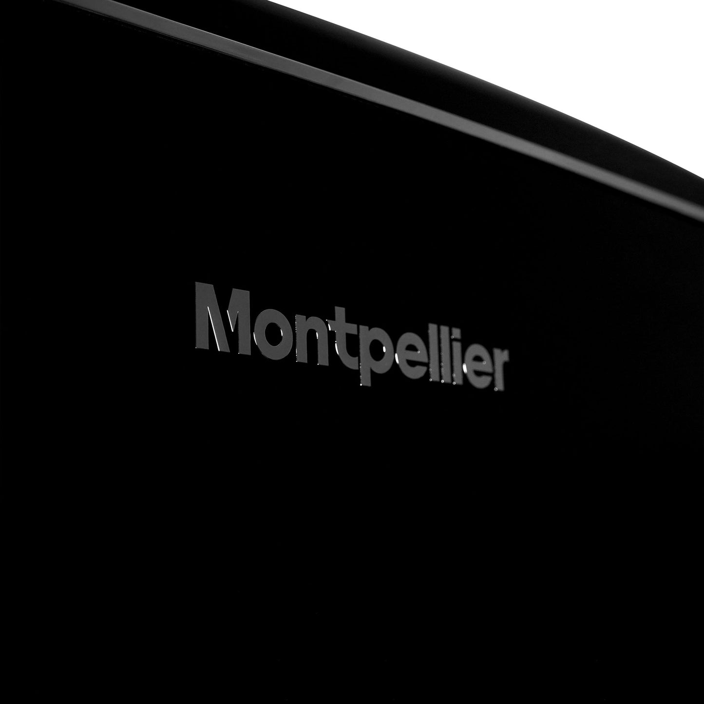 Montpellier MAB2035EK Undercounter Retro Fridge Freezer in Black