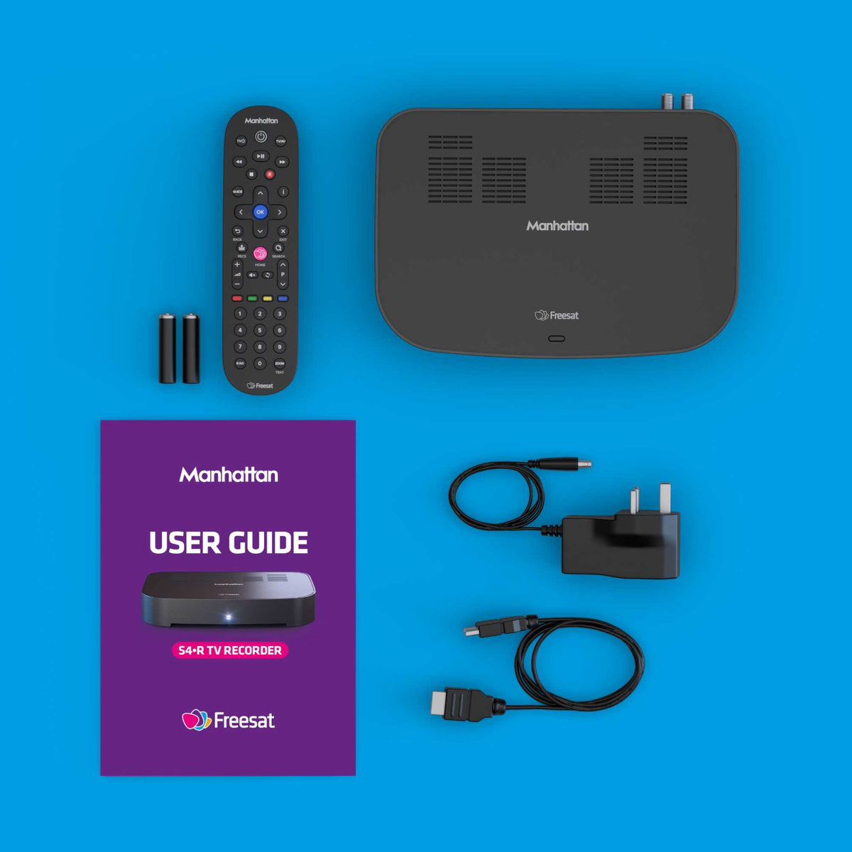 Manhattan S4-R 500GB Freesat 4K TV Recorder