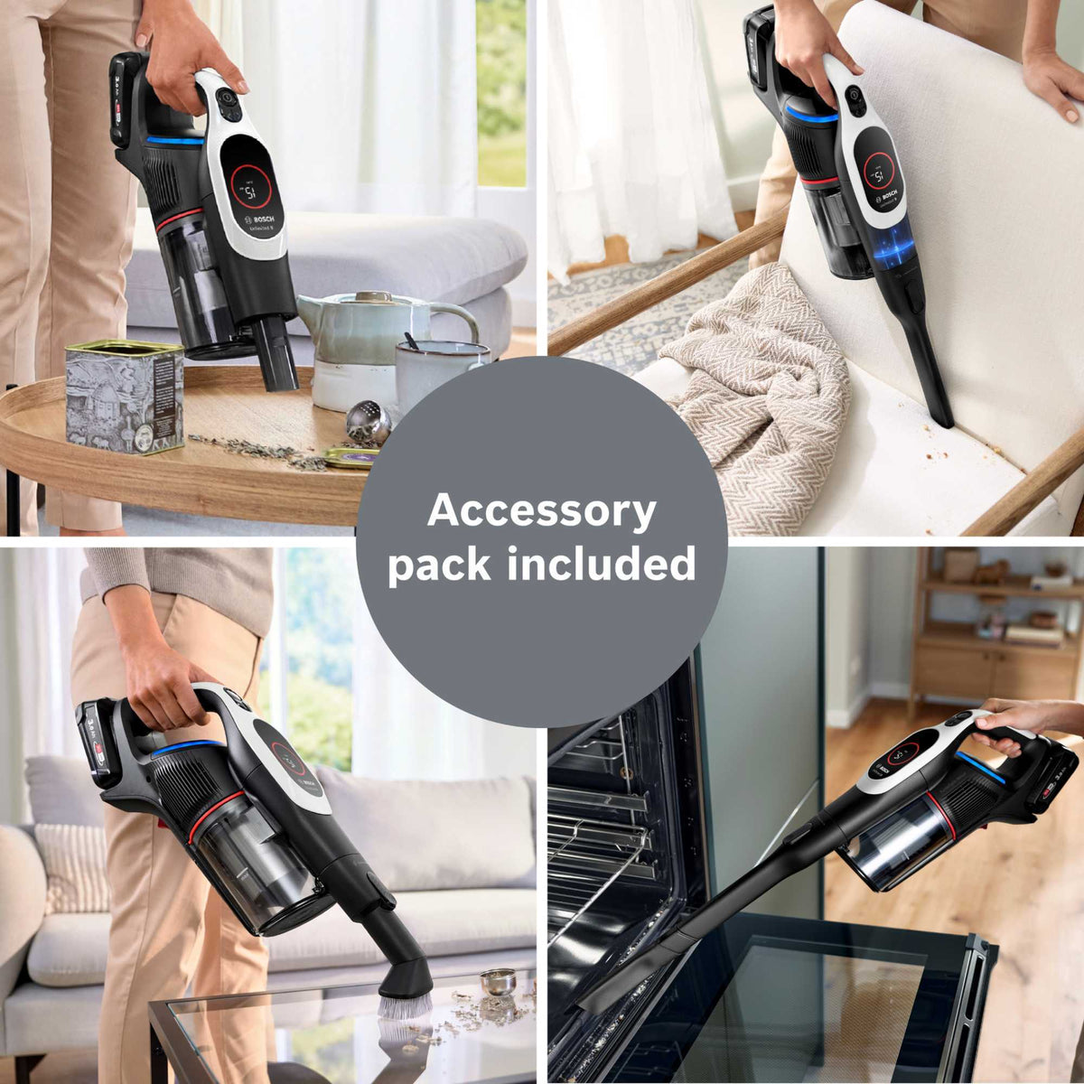 Bosch Unlimited 9 Cordless Vacuum Cleaner MicroClean - BBS931WGB