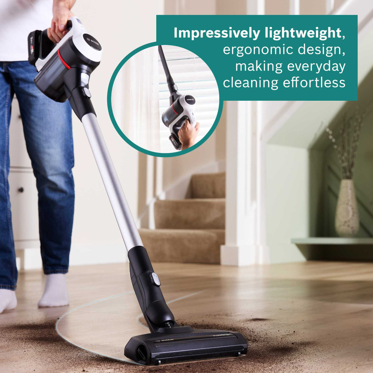 Bosch Unlimited 6 Cordless Vacuum Cleaner Dual Battery - BCS612GB