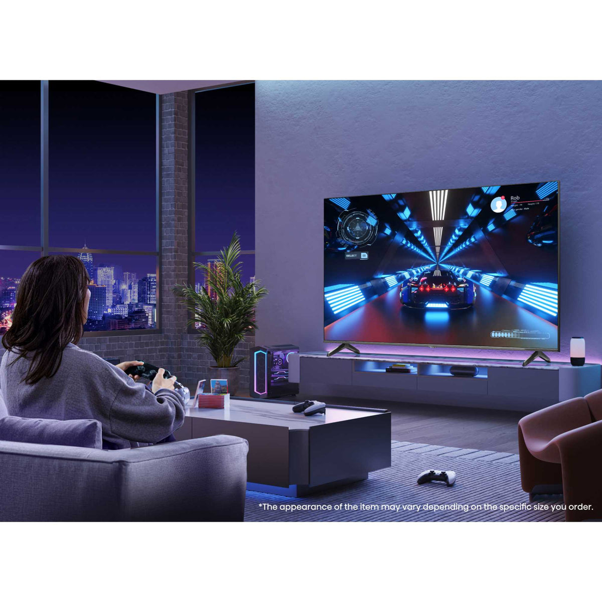 Hisense 100E77NQTUK-PRO 100" QLED 4K Ultra HD Smart TV 144Hz Refresh Rate with Freely