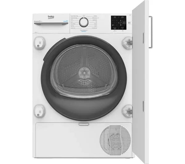 Beko NTIKP81131W Integrated Heat Pump Tumble Dryer - White