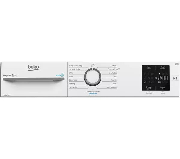 Beko NTIKP81131W Integrated Heat Pump Tumble Dryer - White