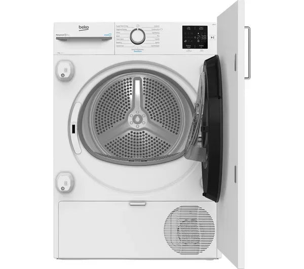 Beko NTIKP81131W Integrated Heat Pump Tumble Dryer - White
