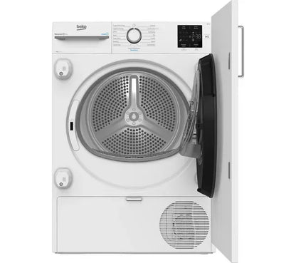 Beko NTIKP81131W Integrated Heat Pump Tumble Dryer - White