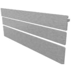 Liebherr 82 / 86cm Integrated (Built-Under) Stainless Steel Plinth Panel (Part No. 7742874)