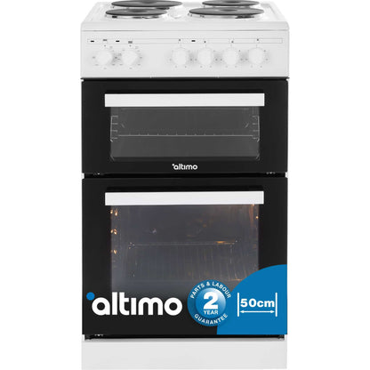 Altimo 50cm Electric Single Oven Cooker - CETS502W