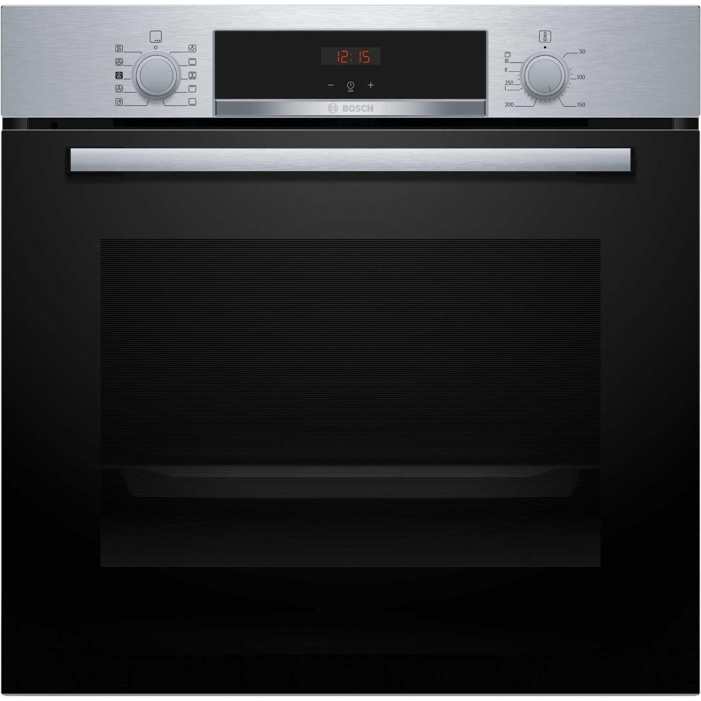 Bosch Series 4 HQA534BS3B Built-In Single Oven with Steam Function - Stainless Steel