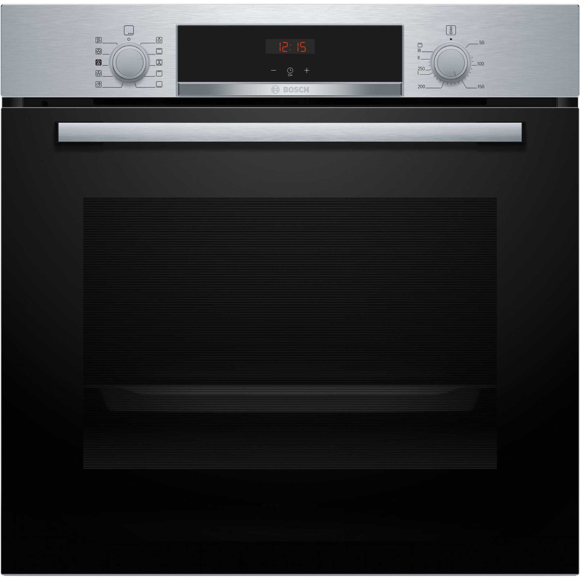 Bosch Series 4 HQA534BS3B Built-In Single Oven with Steam Function - Stainless Steel
