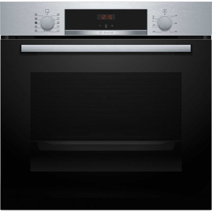 Bosch Series 4 HQA534BS3B Built-In Single Oven with Steam Function - Stainless Steel