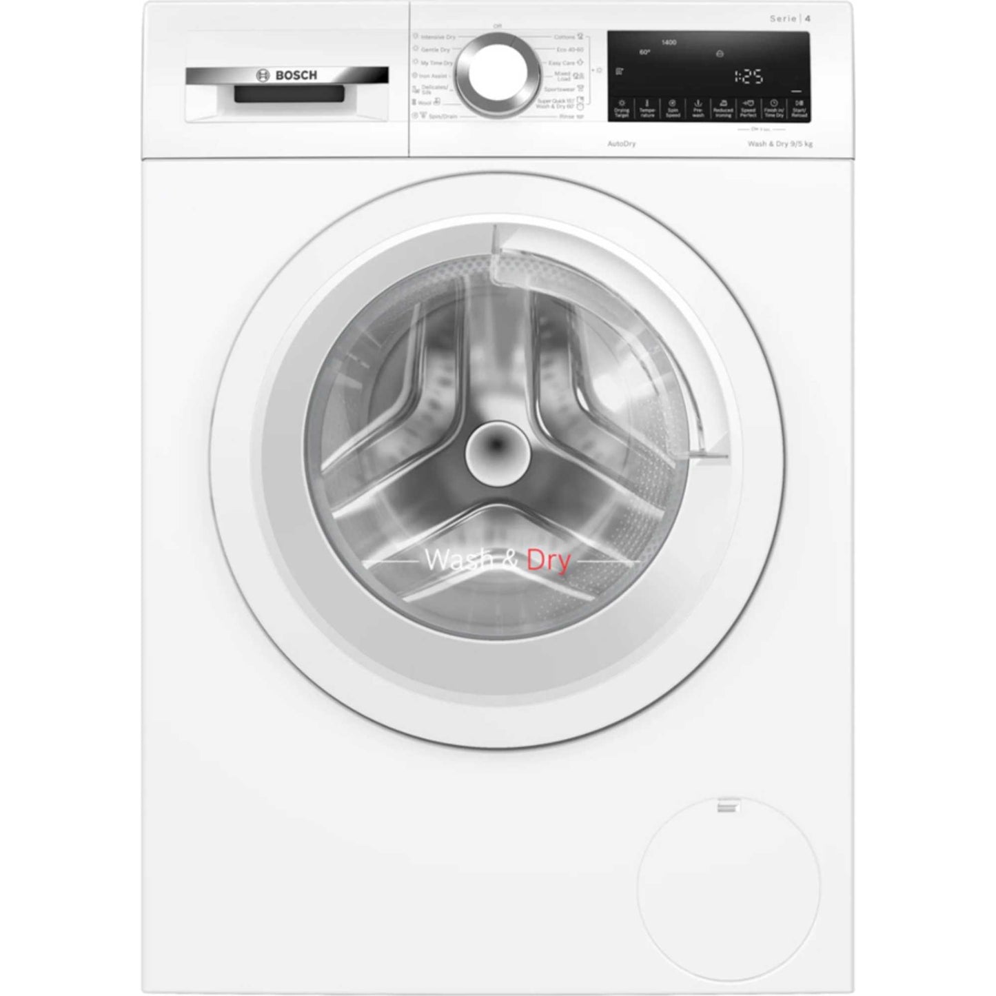 Bosch Series 4 9kg Wash 5kg Dry 1400rpm Washer Dryer - WNA144V9GB
