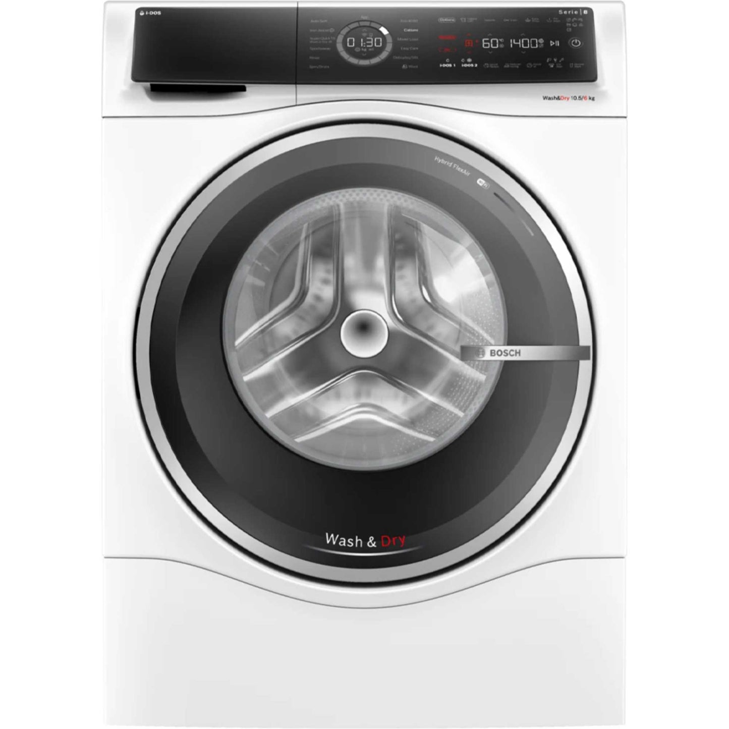Bosch Series 8 10.5kg Wash 6kg Dry 1400rpm Washer Dryer - WNC25410GB