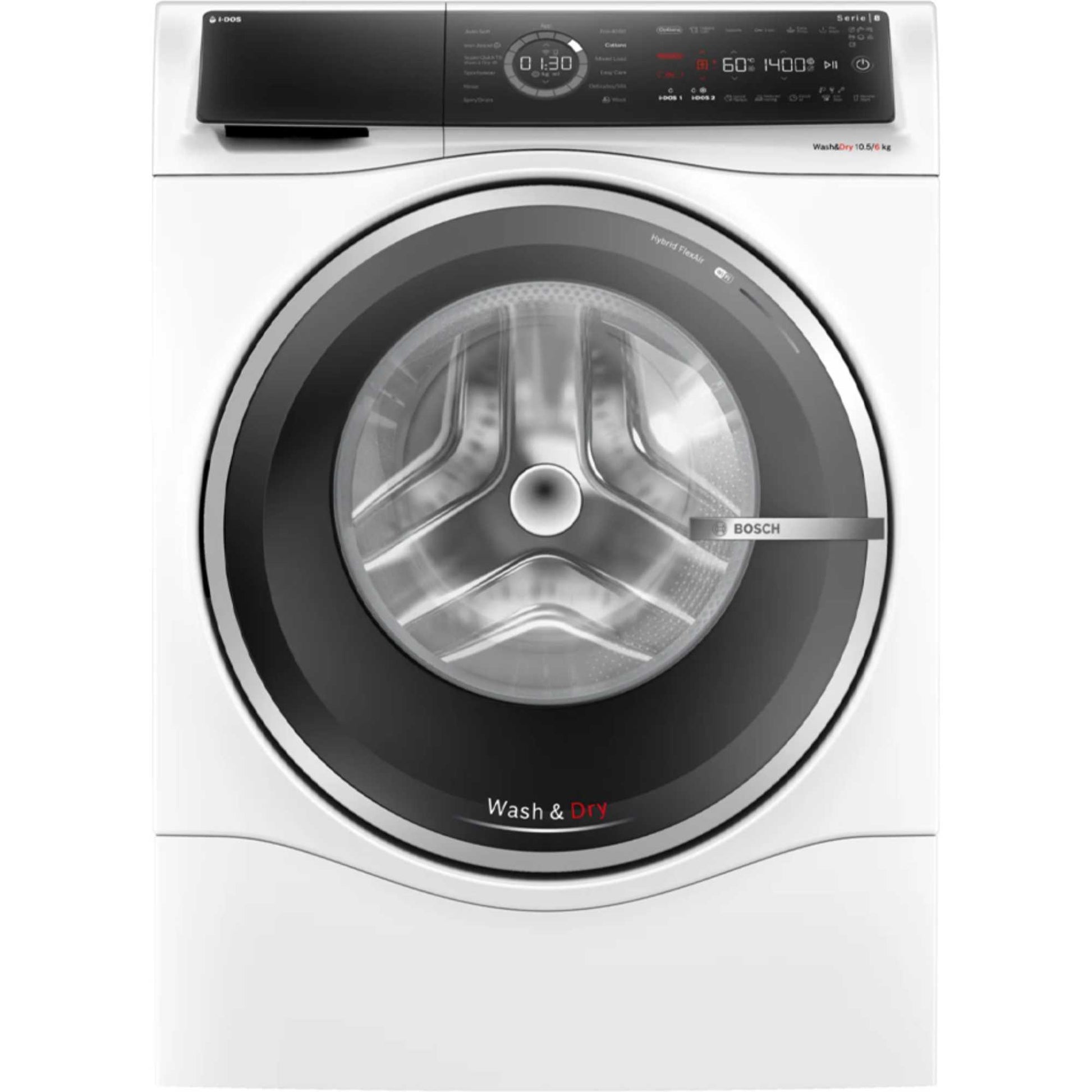 Bosch Series 8 10.5kg Wash 6kg Dry 1400rpm Washer Dryer - WNC25410GB
