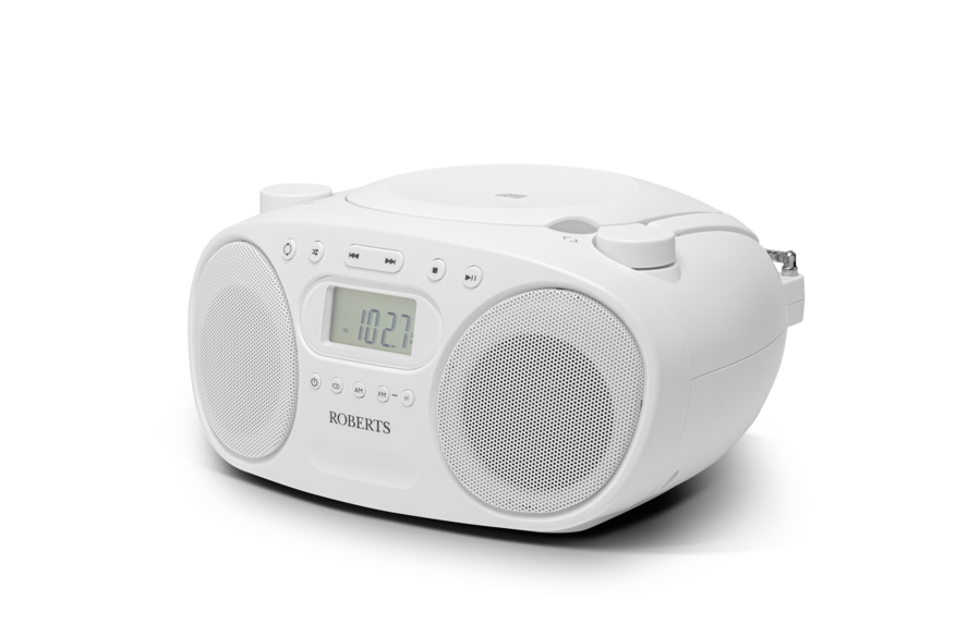 Roberts Zoombox FM - White