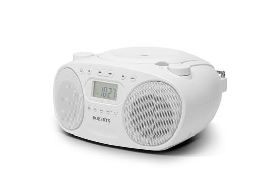 Roberts Zoombox FM - White