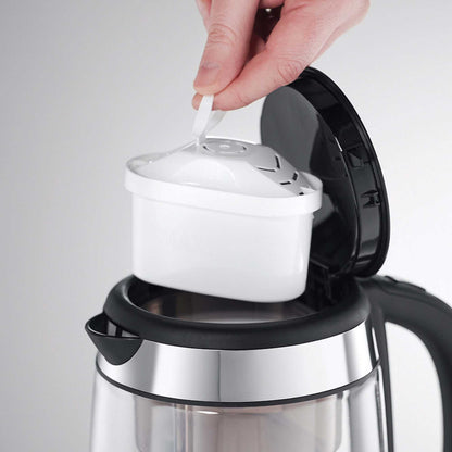 Russell Hobbs 20760-10 1l Brita Purity Glass Water Filter Kettle