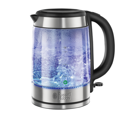 Russell Hobbs 21600-10 3000w Jug Kettle with Boil Dry Protection - Stainless Steel