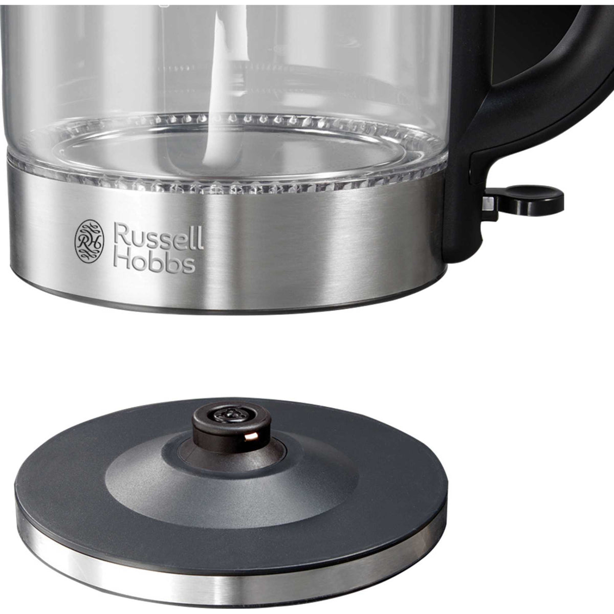 Russell Hobbs 21600-10 3000w Jug Kettle with Boil Dry Protection - Stainless Steel