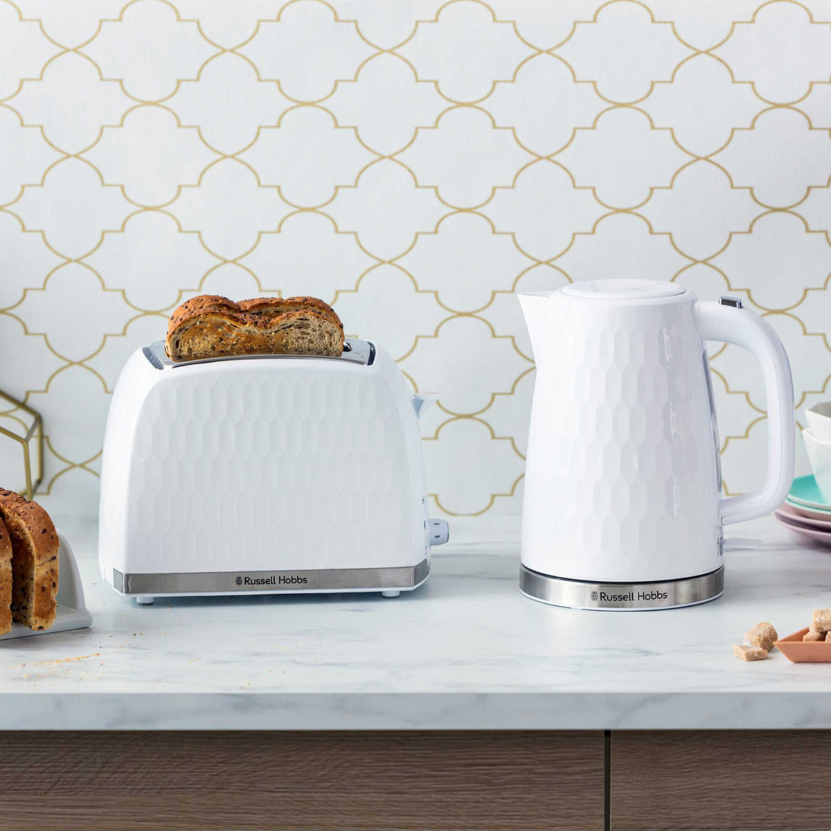 Russell Hobbs Honeycomb 26060 2 Slice Toaster