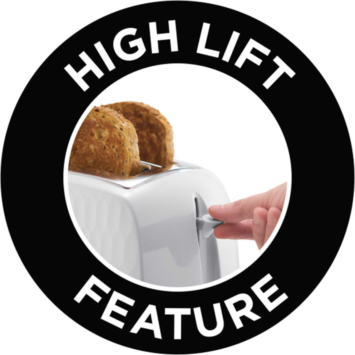 Russell Hobbs Honeycomb 26060 2 Slice Toaster