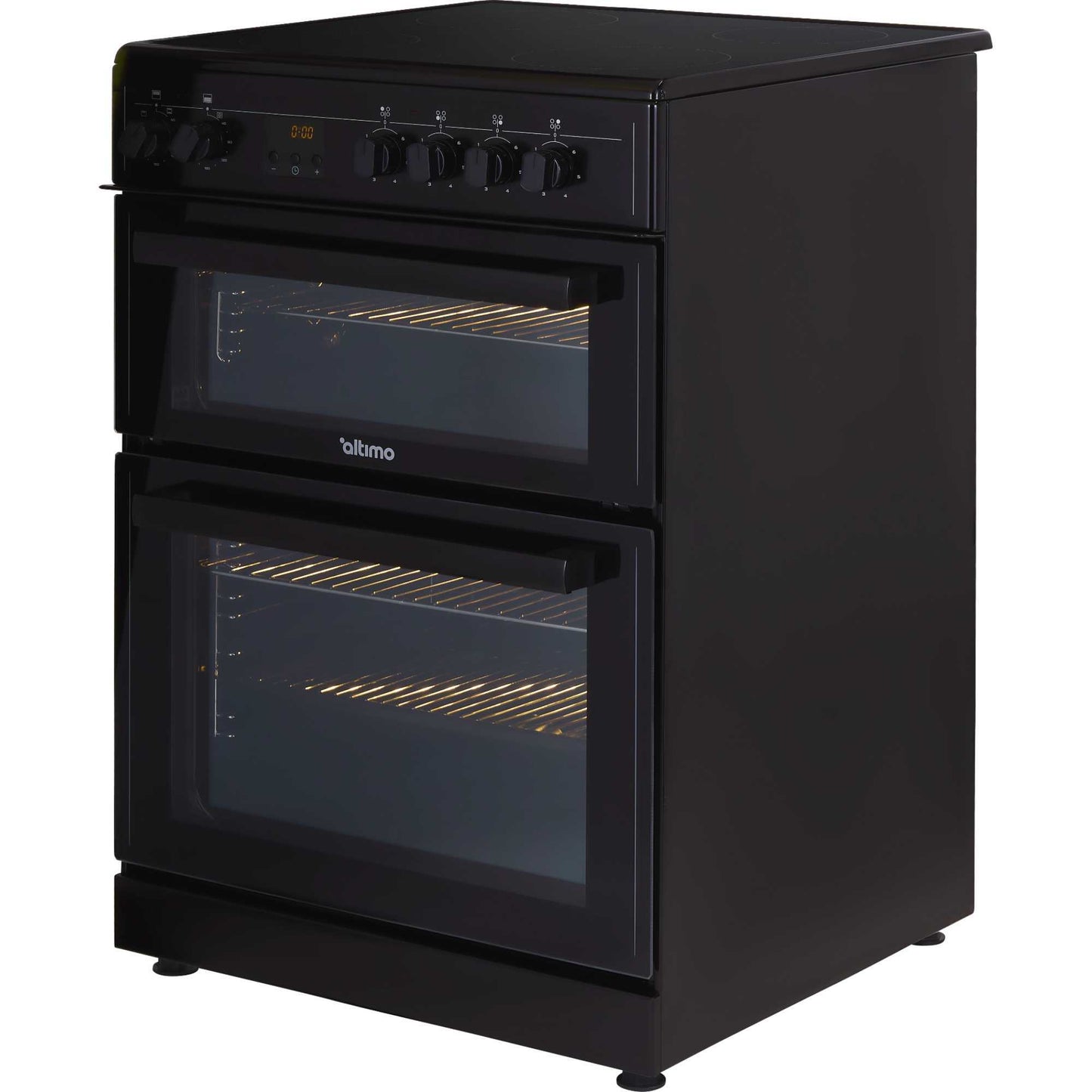 Altimo 60cm Electric Double Oven Cooker - CEDC602B