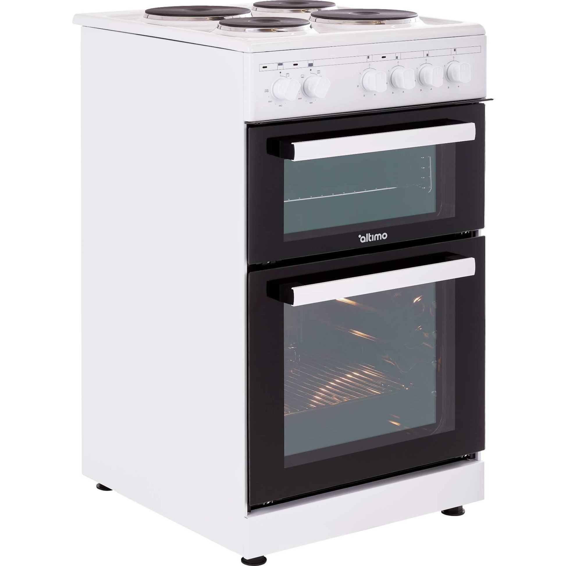 Altimo 50cm Electric Single Oven Cooker - CETS502W