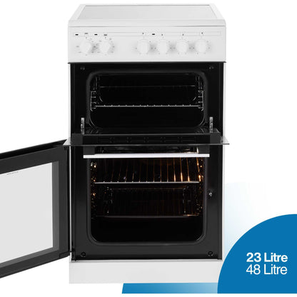 Altimo 50cm Electric Single Oven Cooker - CETC502W