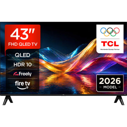 TCL V5D-UK 43" Full HD HDR QLED Freely Smart TV - 43V5DUK