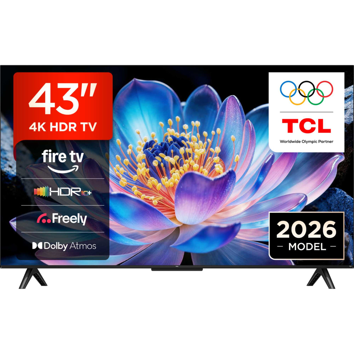 TCL V6DUK 43" 4K Ultra HD Fire TV - 43V6DUK