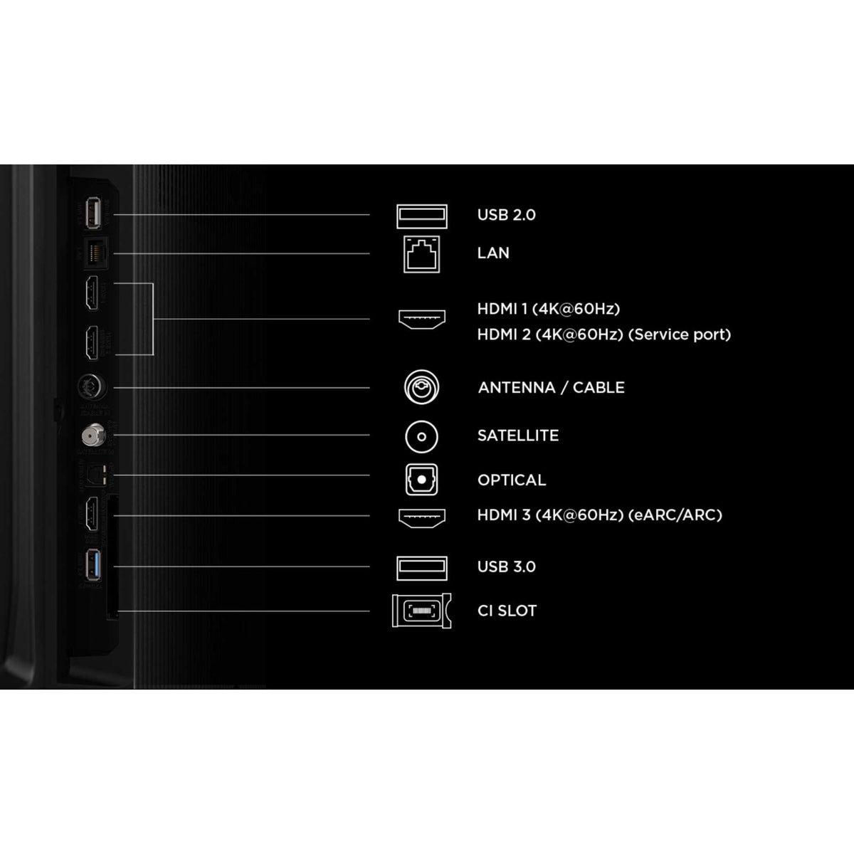 TCL P7L 75" 4K Smart QLED Google AI TV - 75P7L-UK