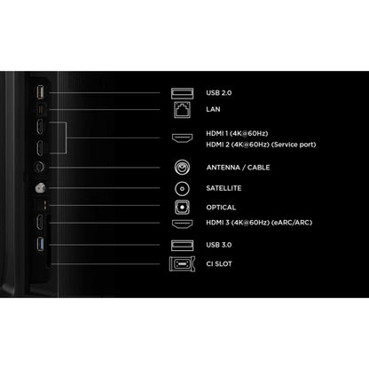 TCL P7L 75" 4K Smart QLED Google AI TV - 75P7L-UK