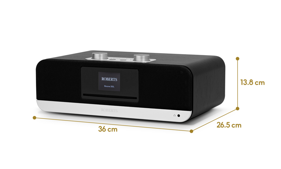 Roberts Blutune 300L - Black