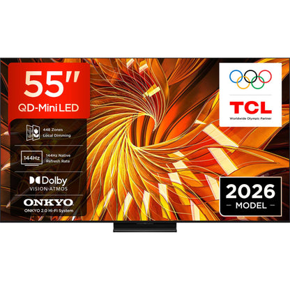 TCL A400U 55" 4K Ultra HD QD-Mini LED HDR Smart TV - 55A400U-UK