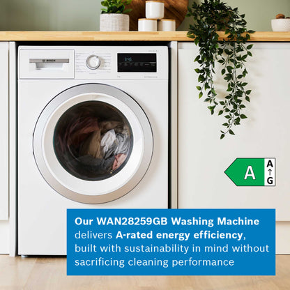Bosch WAN28259GB Series 4 1400rpm 9kg Washing Machine - White