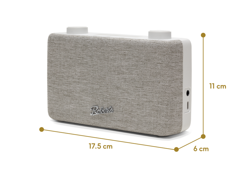 Roberts Play FM - White