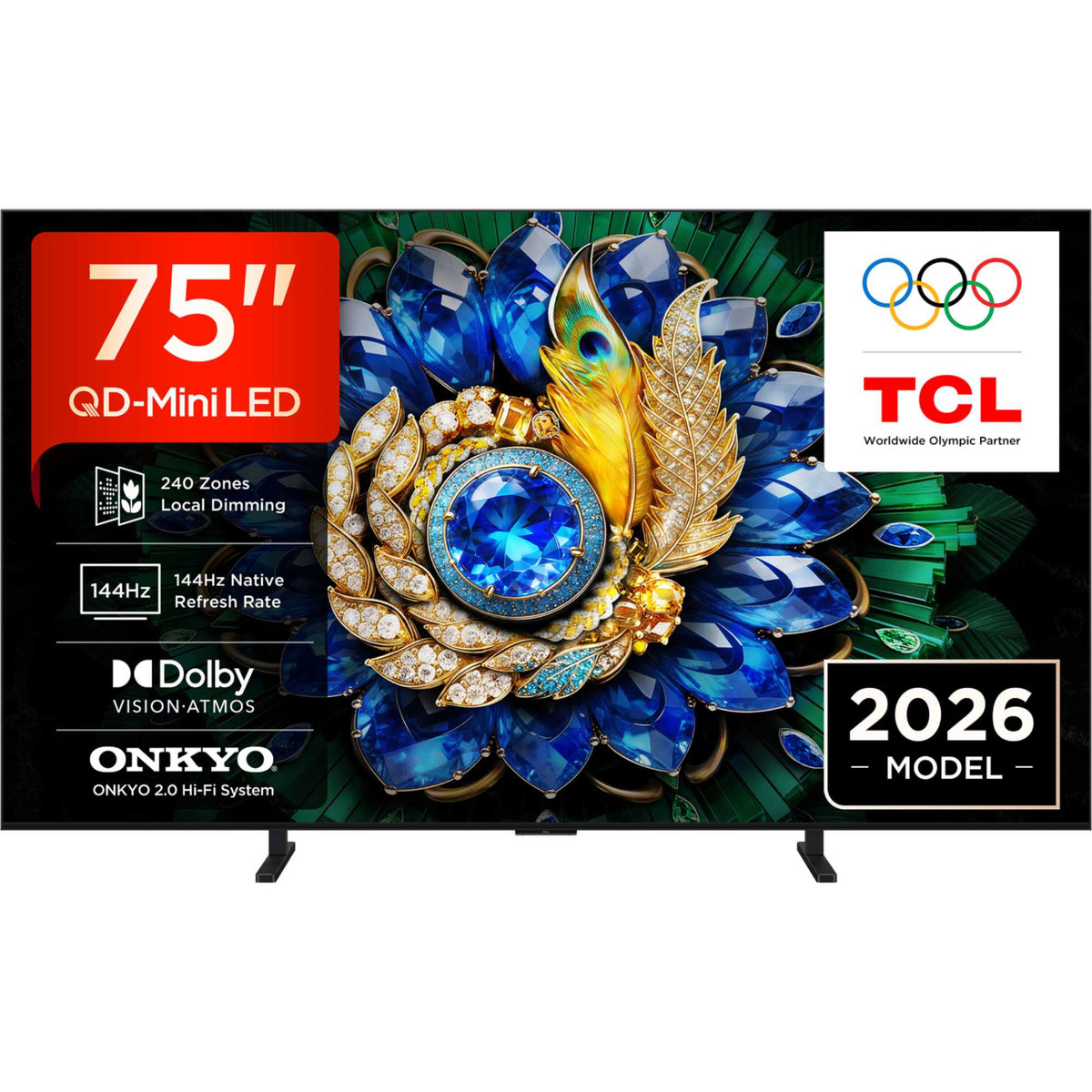 TCL A400M 75" 4K Ultra HD QD-Mini LED HDR Smart TV - 75A400M