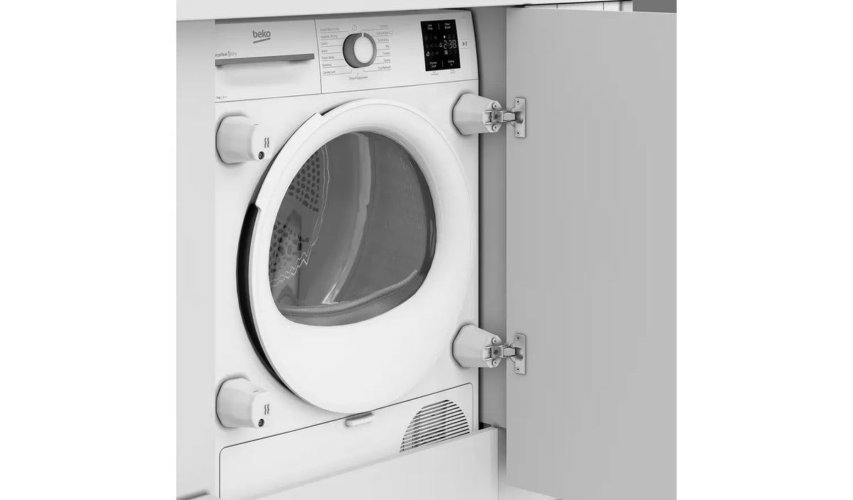 Beko 7kg Integrated Heat Pump Dryer - NTIKP71131W