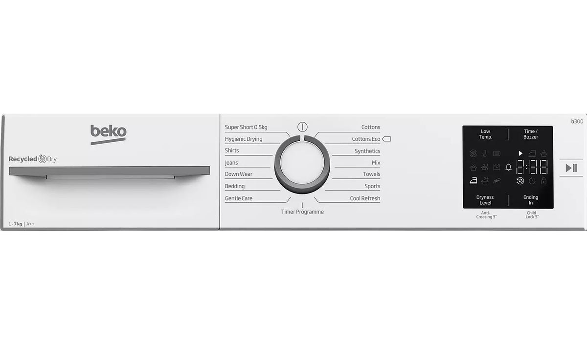 Beko 7kg Integrated Heat Pump Dryer - NTIKP71131W