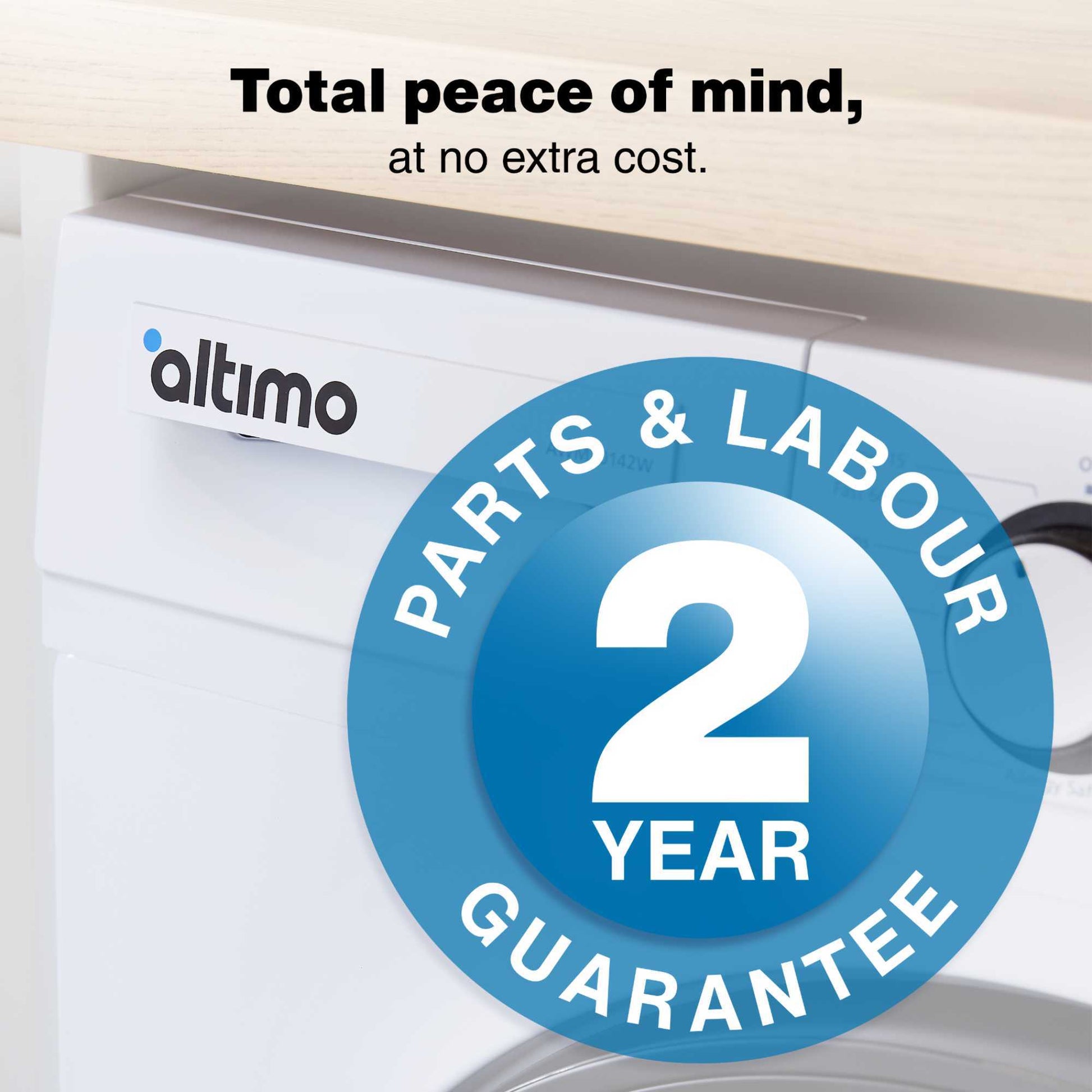Altimo 10kg 1400rpm Washing Machine - AWM10142W