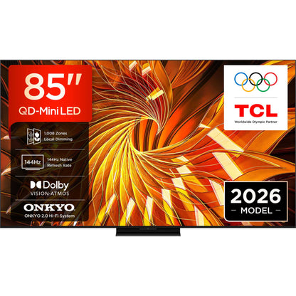 TCL A400U 85" 4K Ultra HD QD-Mini LED HDR Smart TV - 85A400U-UK