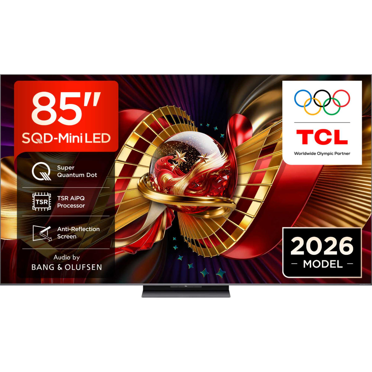 TCL C8LUK 85" 4K Ultra HD SQD-Mini LED Smart TV - 85C8LUK