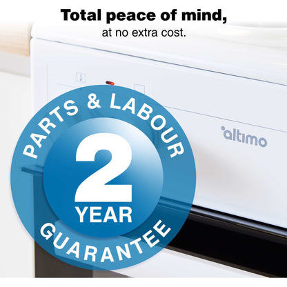 Altimo 60cm Electric Single Oven Cooker - CESS602W