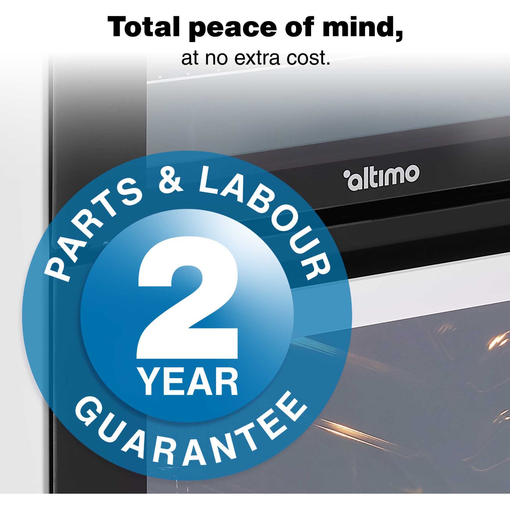Altimo 50cm Electric Single Oven Cooker - CETS502W