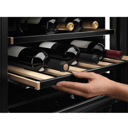 AEG 5000 Built-In Undercounter 52 Bottles Wine Cooler - Black - AWS4052B5B
