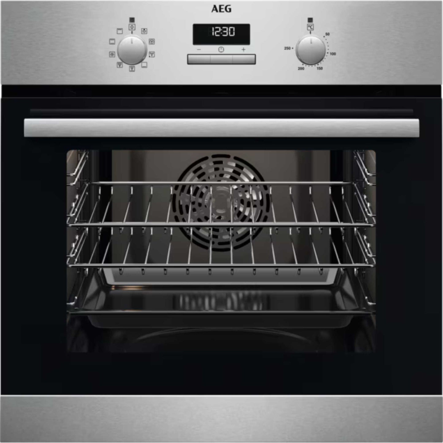 AEG BCX23101EM Built-in Oven with Catalytic Cleaning - Stainless Steel