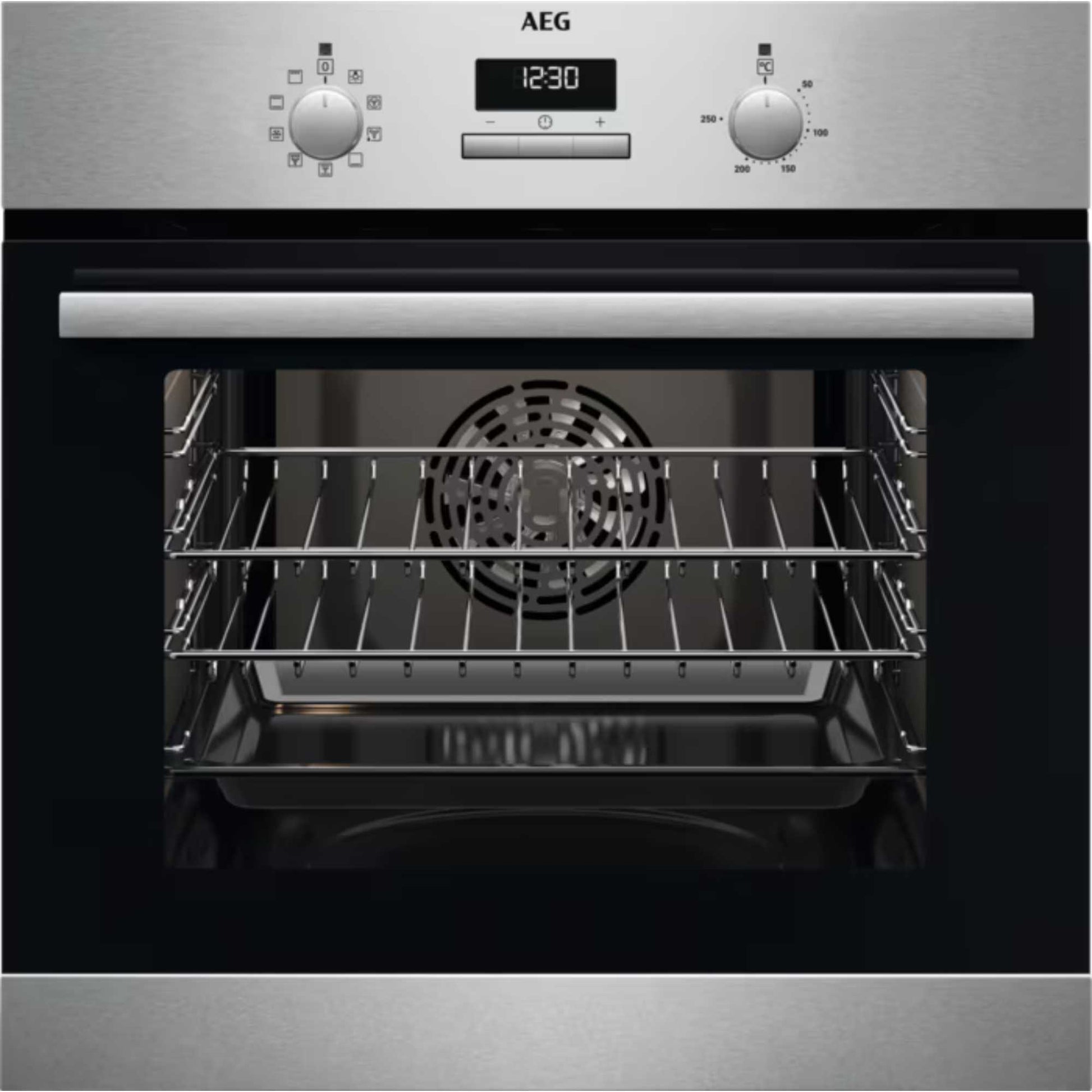 AEG BCX23101EM Built-in Oven with Catalytic Cleaning - Stainless Steel