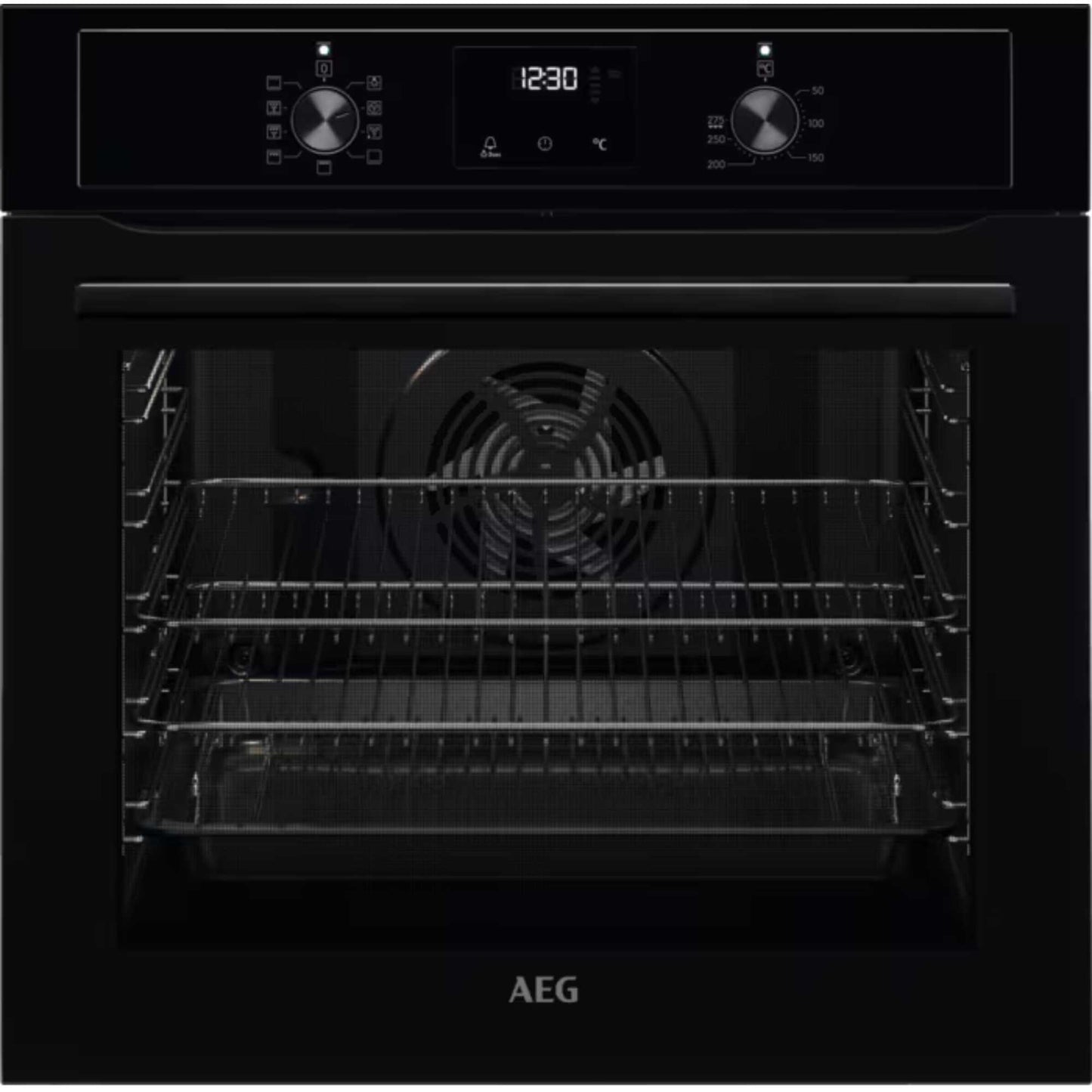 AEG BEX33501EB 3000 SurroundCook Aqua Clean Oven - Black