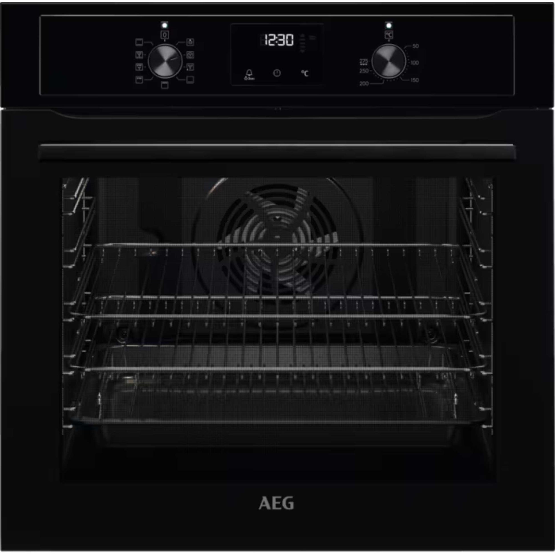 AEG BEX33501EB 3000 SurroundCook Aqua Clean Oven - Black