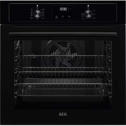 AEG BEX33501EB 3000 SurroundCook Aqua Clean Oven - Black