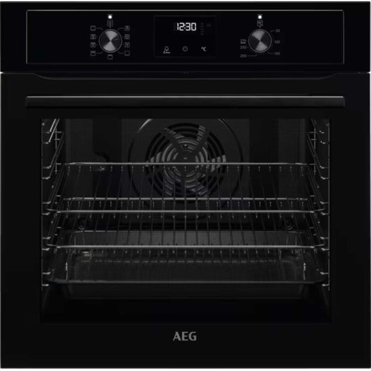 AEG BEX33501EB 3000 SurroundCook Aqua Clean Oven - Black